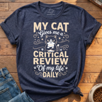 Cat Critical Review T-Shirt