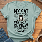 Cat Critical Review T-Shirt