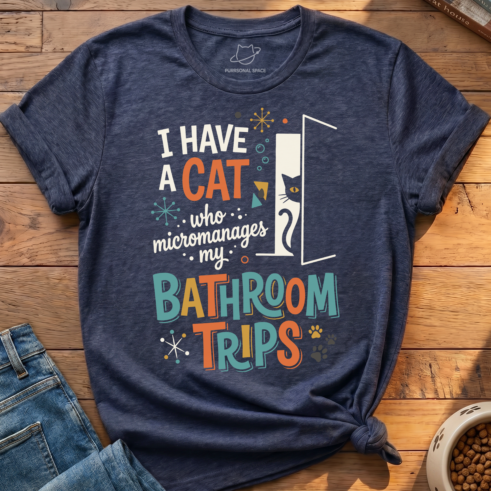 Cat Bathroom Trips T-Shirt
