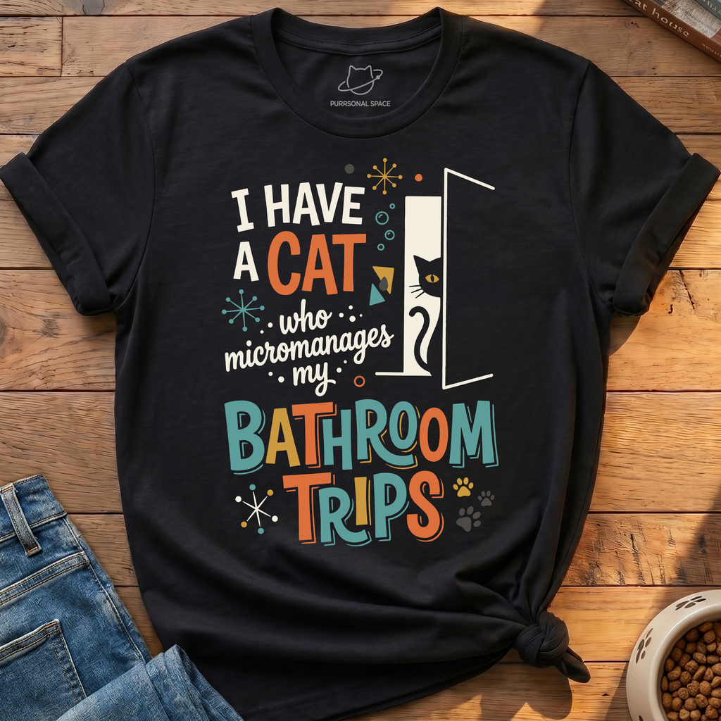 Cat Bathroom Trips T-Shirt