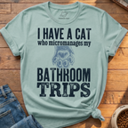 Cat Bathroom Trips T-Shirt