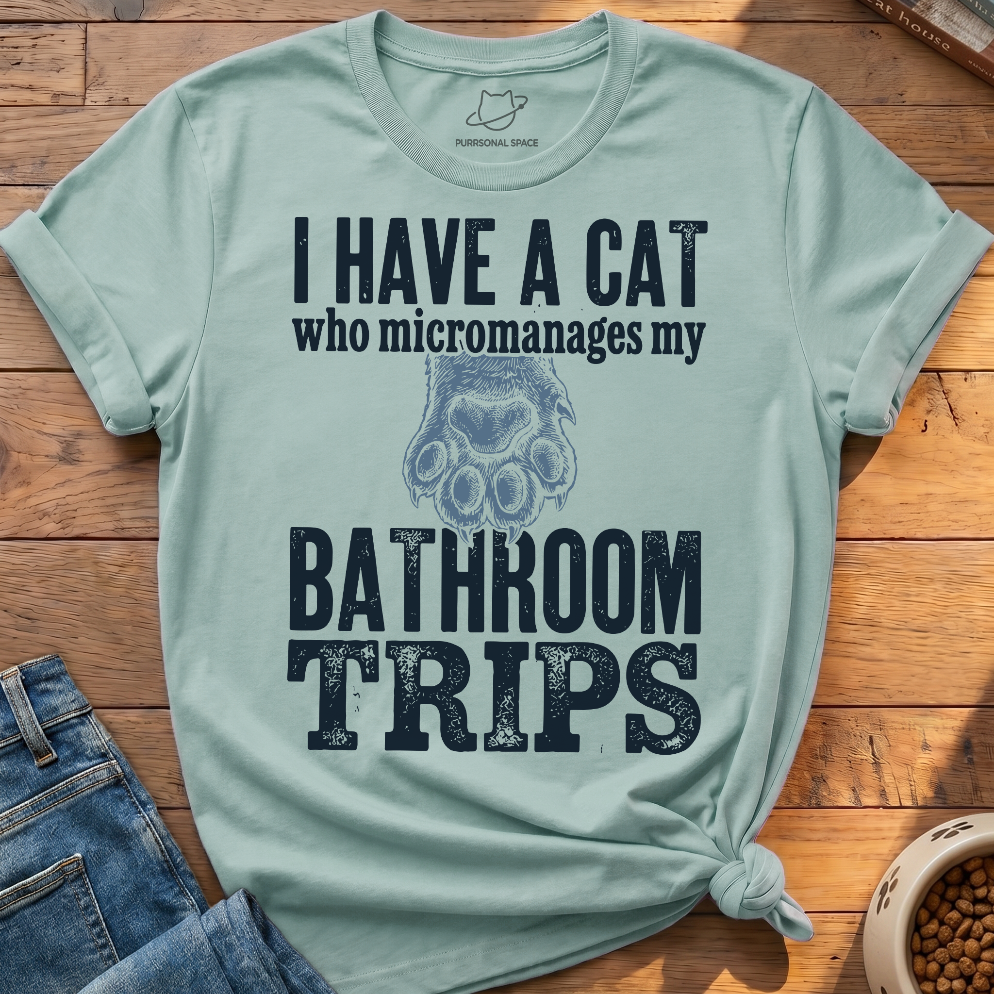 Cat Bathroom Trips T-Shirt