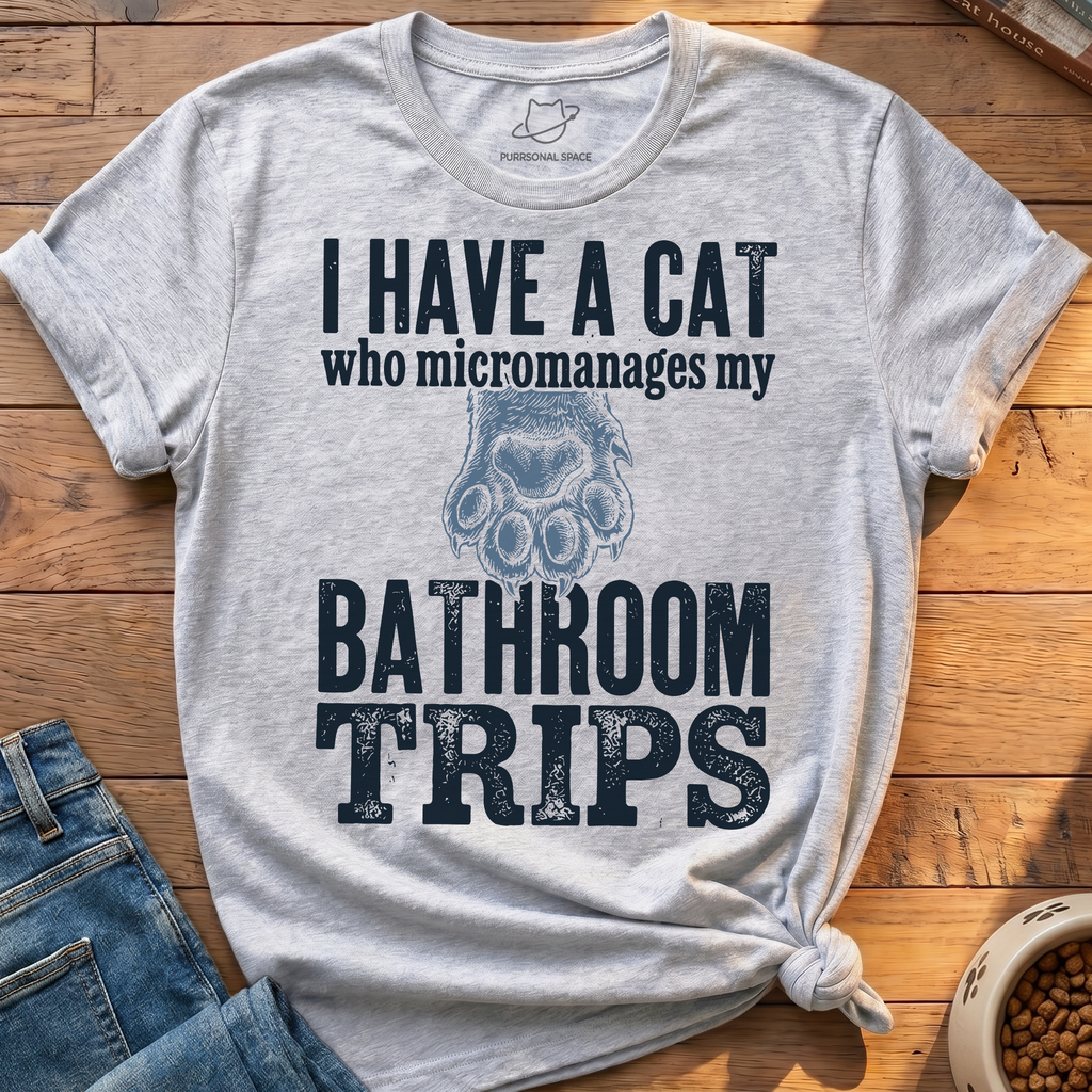 Cat Bathroom Trips T-Shirt