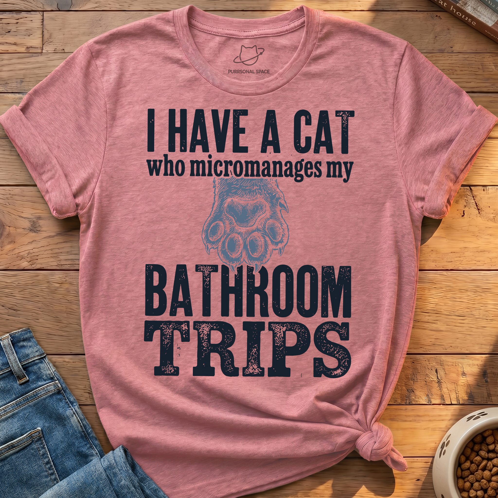 Cat Bathroom Trips T-Shirt