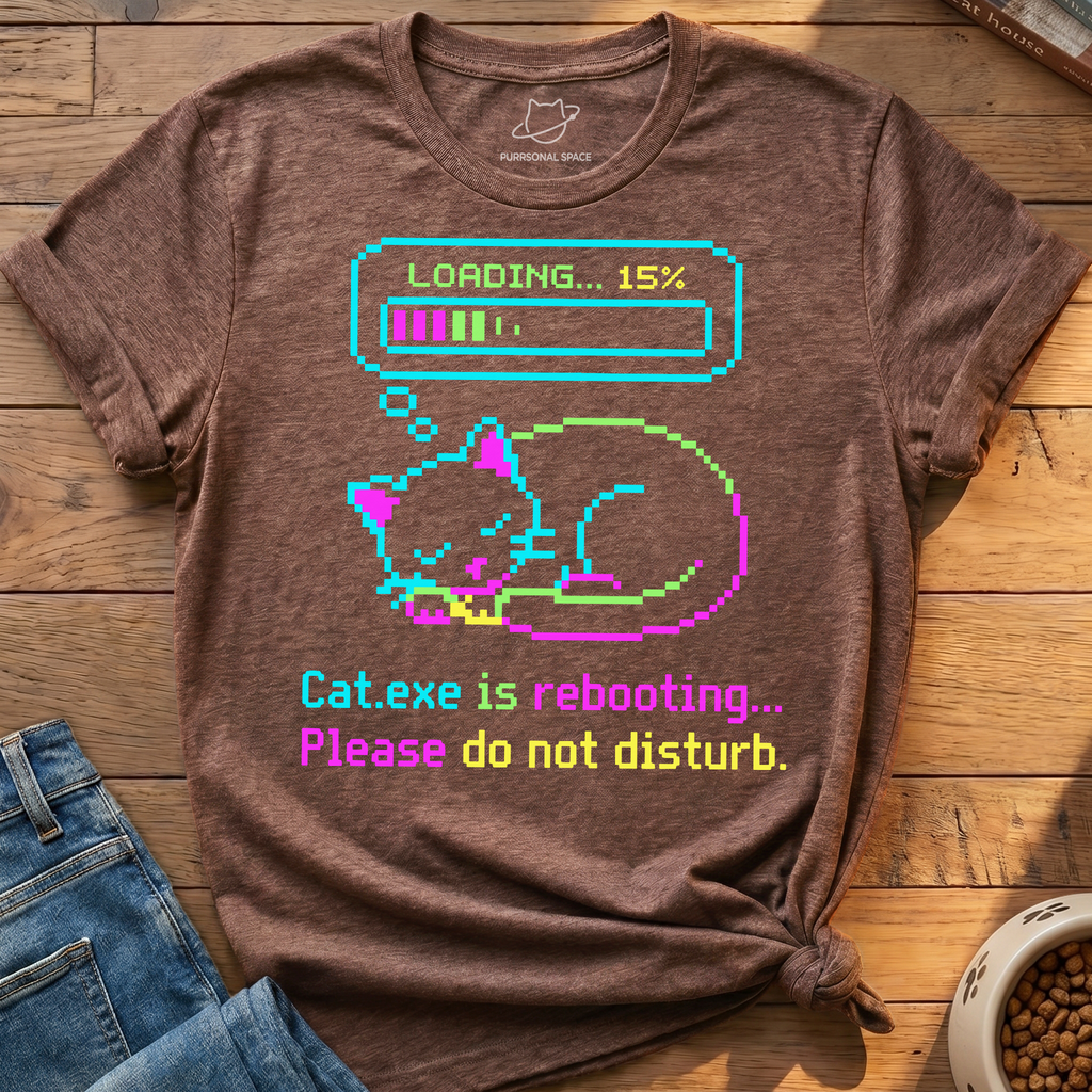 Cat Is Rebooting T-Shirt