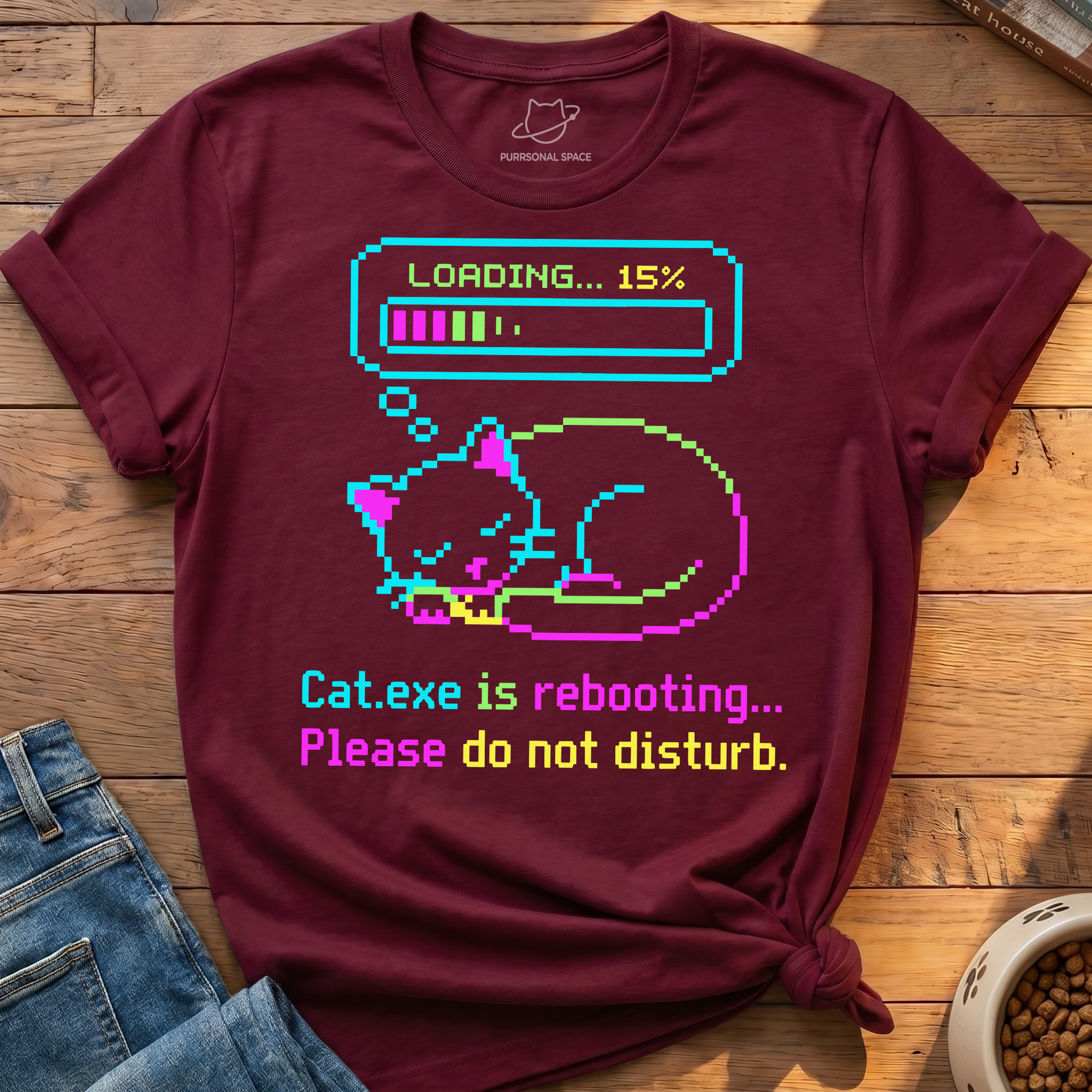 Cat Is Rebooting T-Shirt