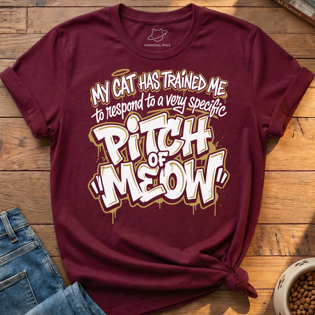 Pitch Of Meow T-Shirt