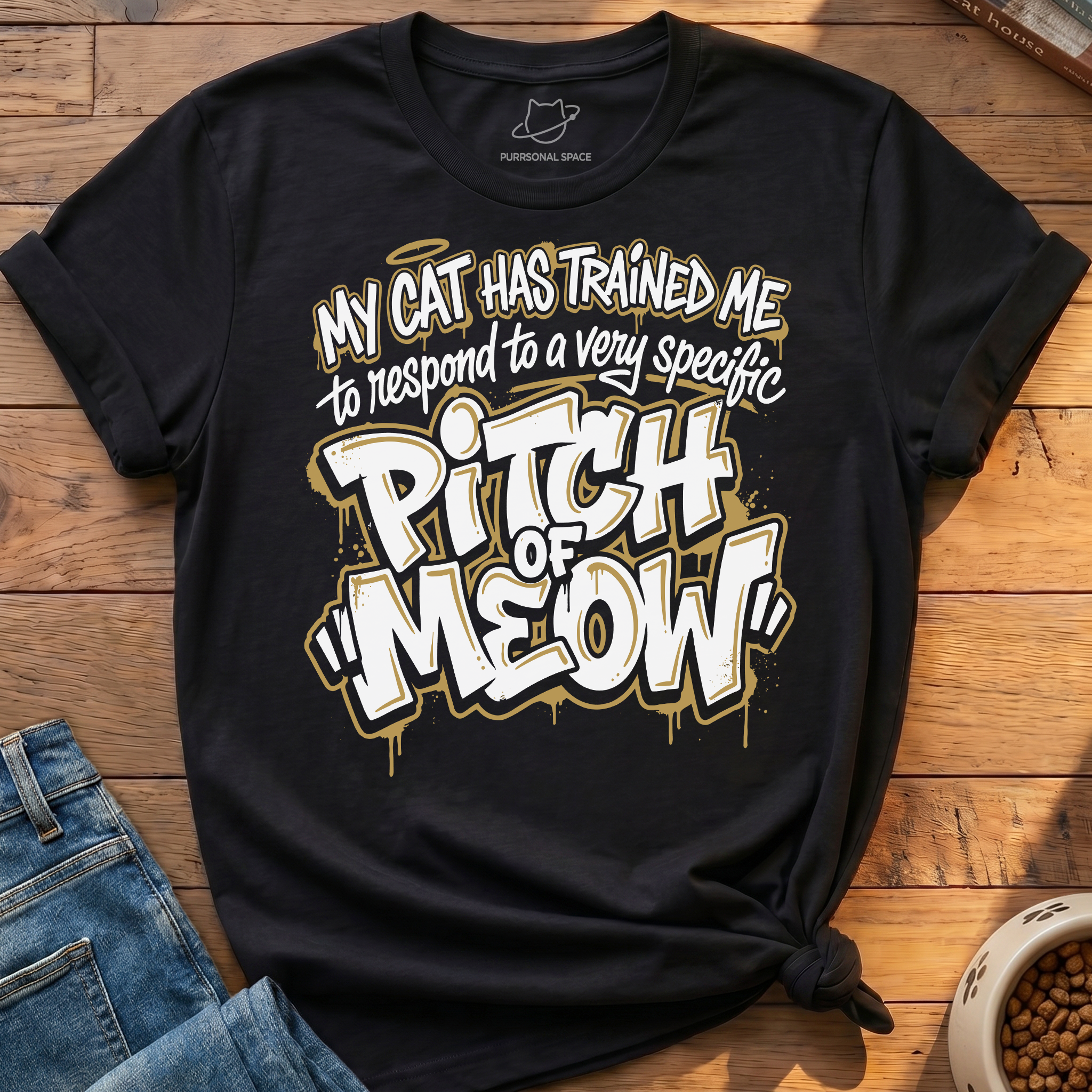 Pitch Of Meow T-Shirt