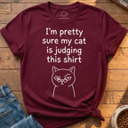 Cat Judging Shirt T-Shirt