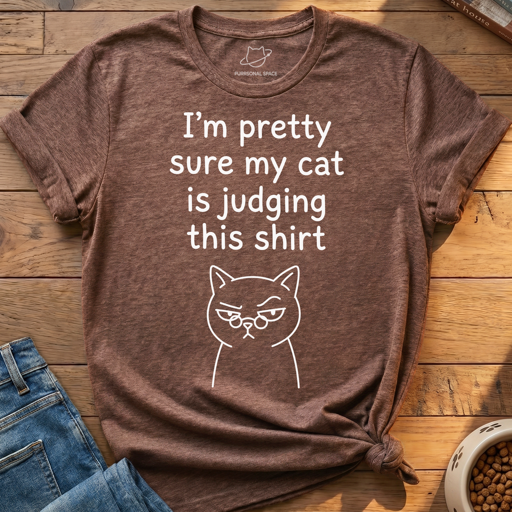 Cat Judging Shirt T-Shirt