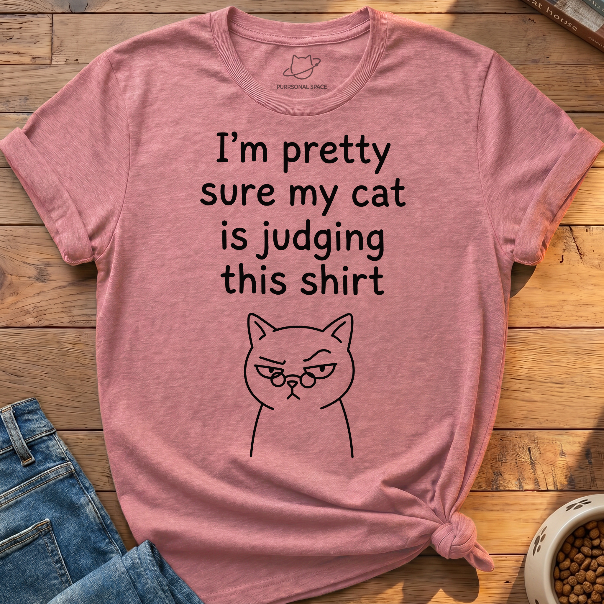 Cat Judging Shirt T-Shirt