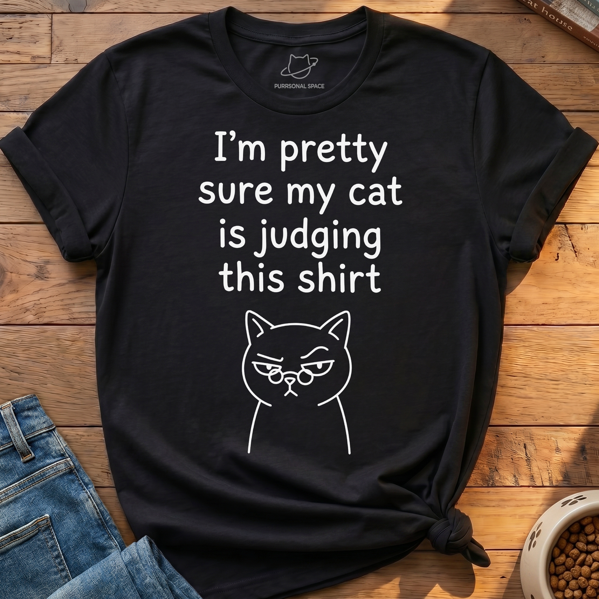 Cat Judging Shirt T-Shirt