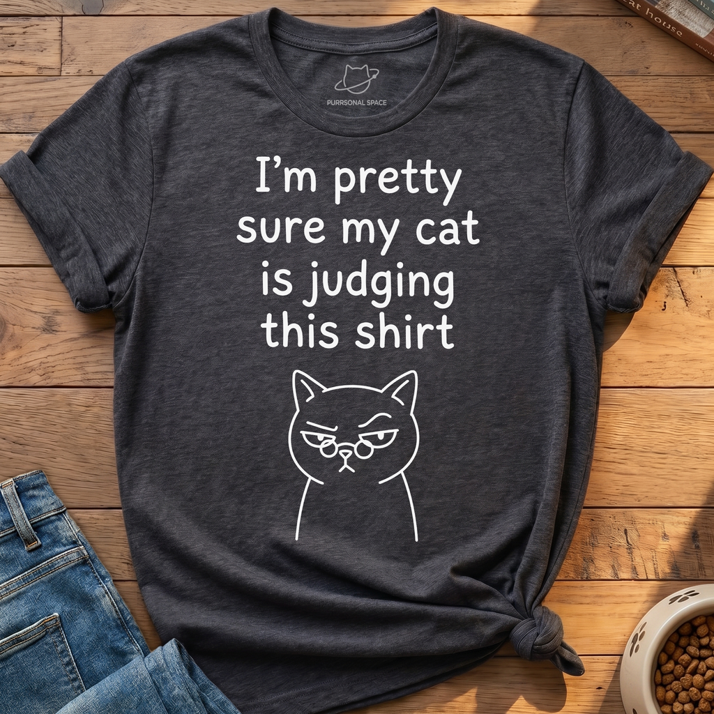 Cat Judging Shirt T-Shirt