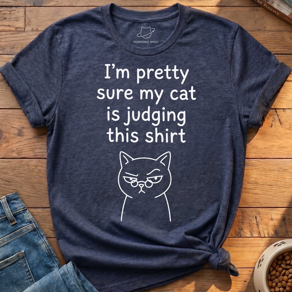 Cat Judging Shirt T-Shirt