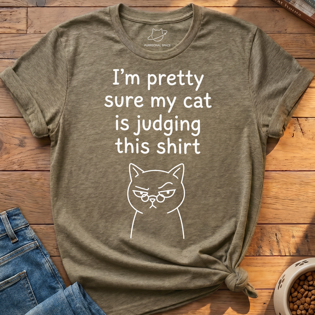 Cat Judging Shirt T-Shirt