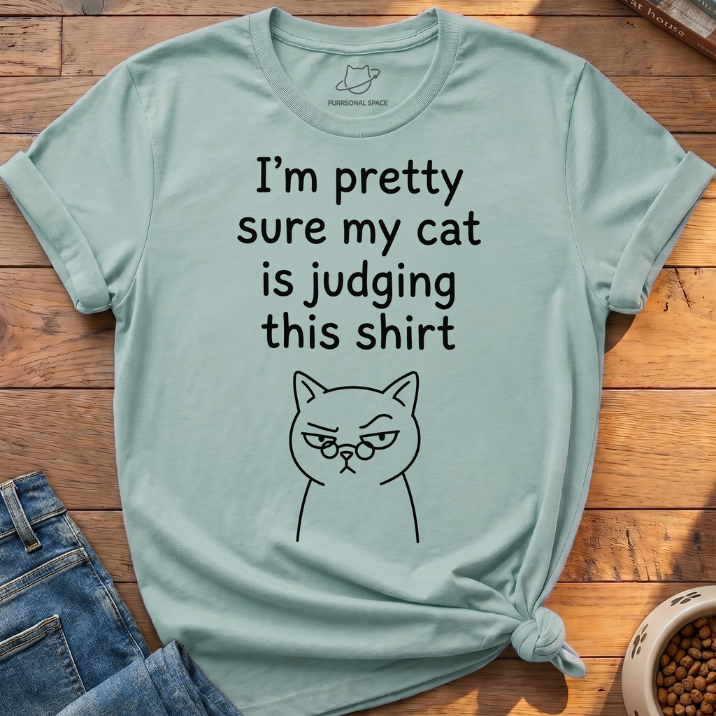 Cat Judging Shirt T-Shirt