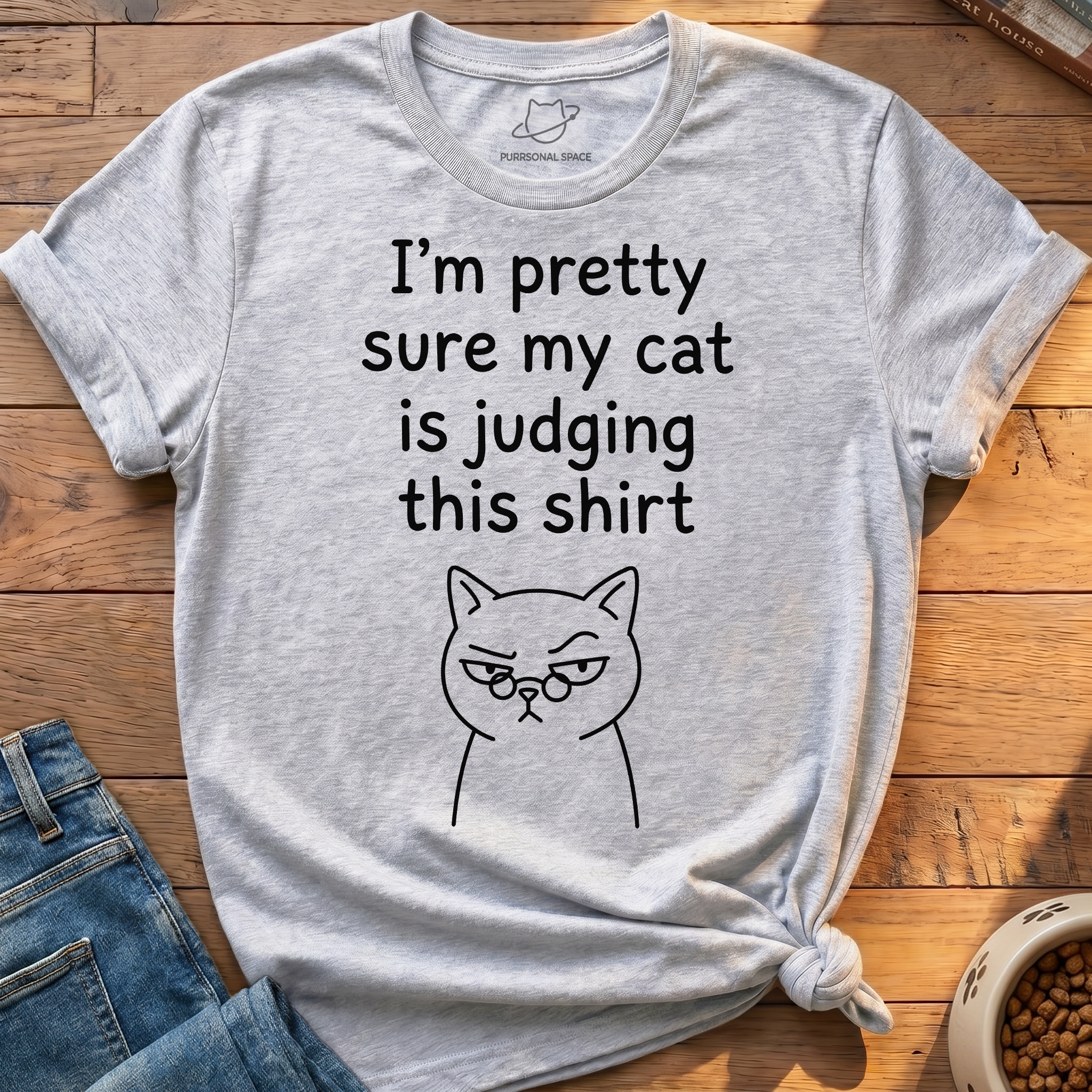 Cat Judging Shirt T-Shirt