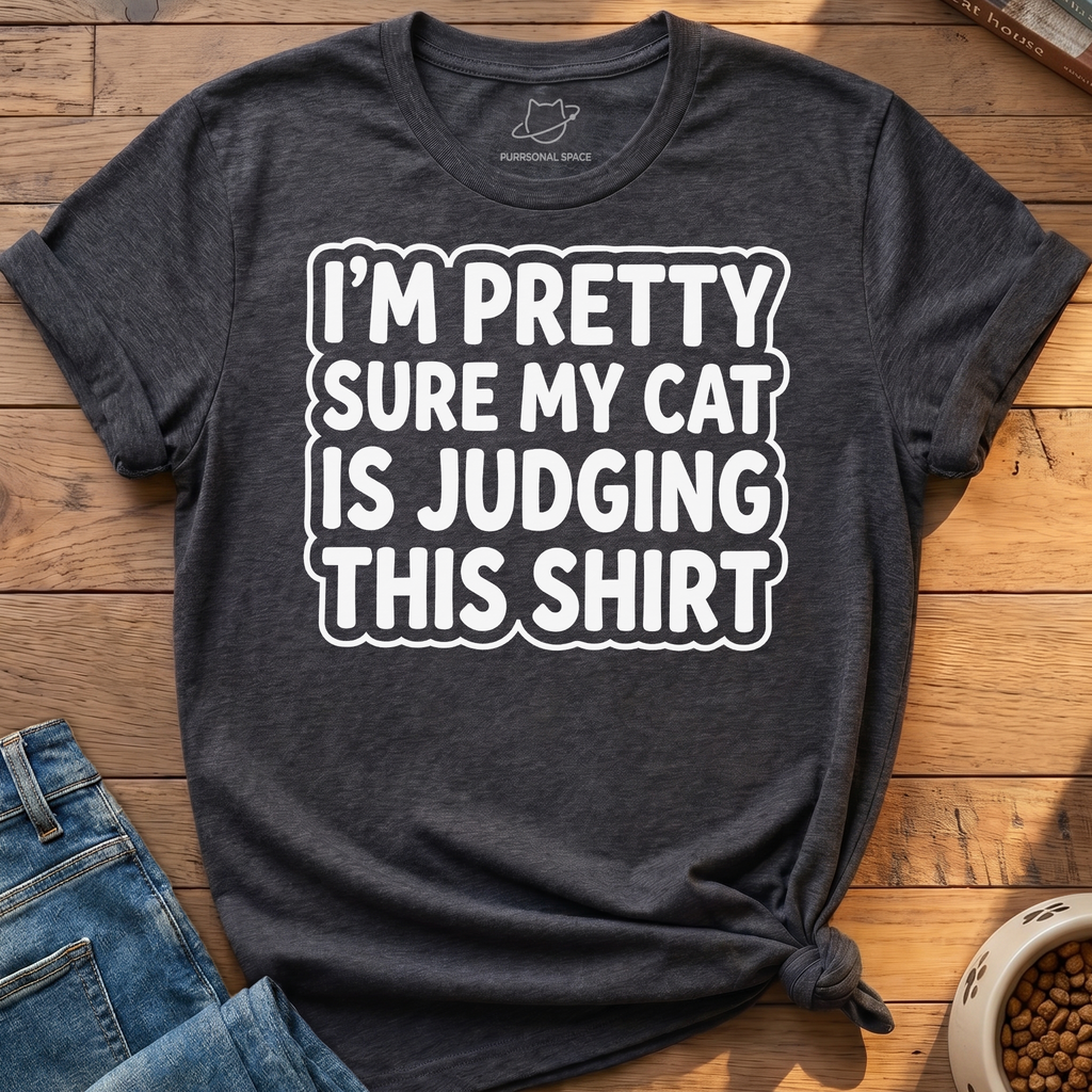 Cat Is Judging T-Shirt