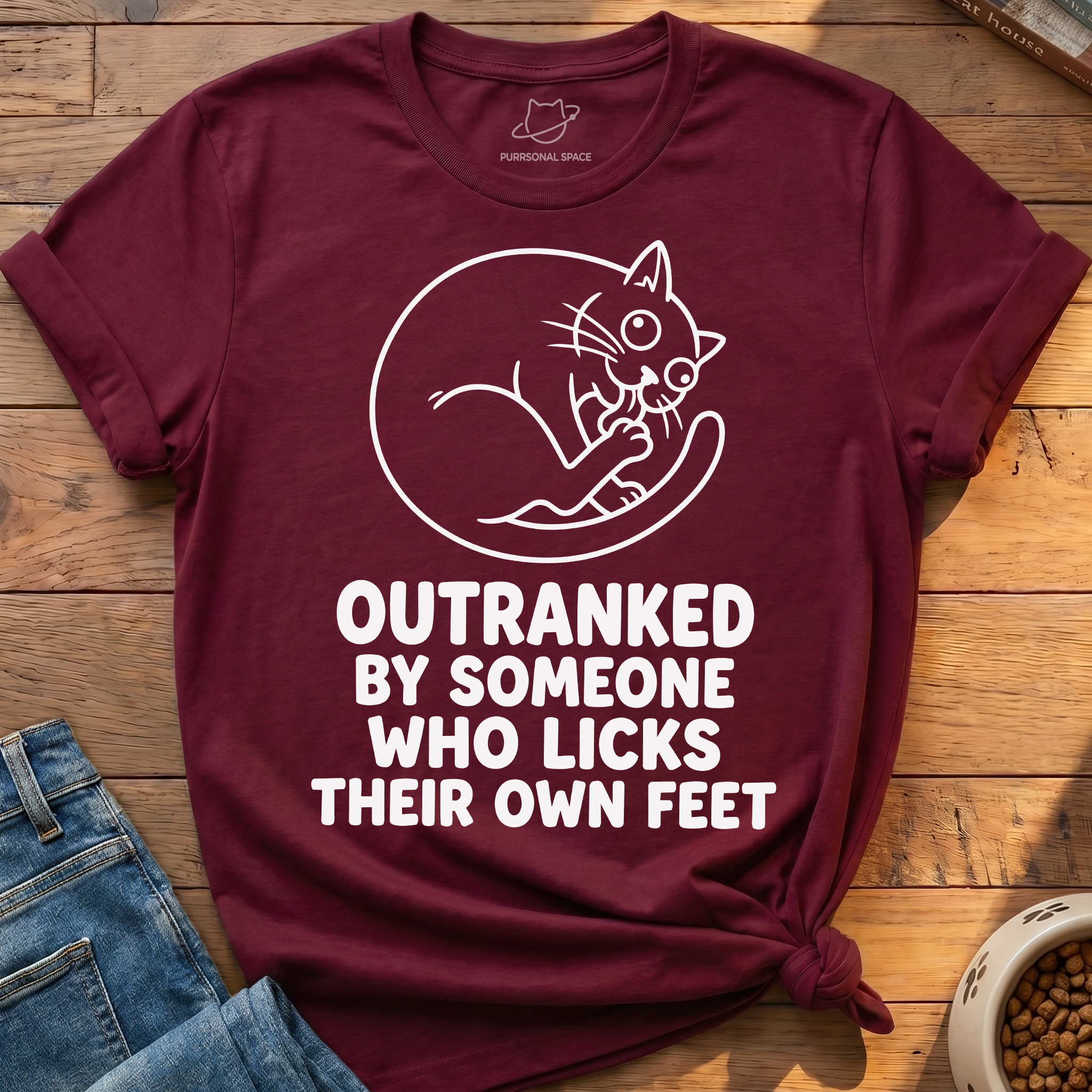 Licks Their Own Feet T-Shirt