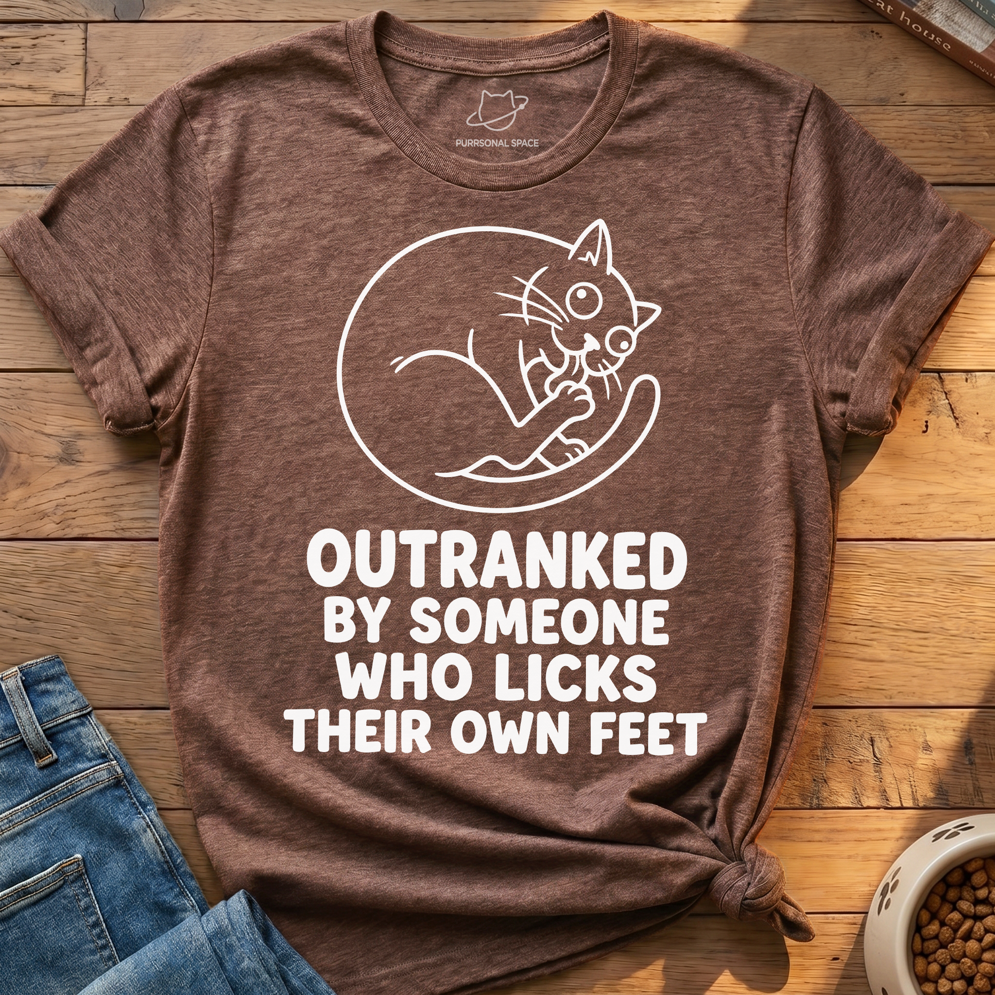 Licks Their Own Feet T-Shirt