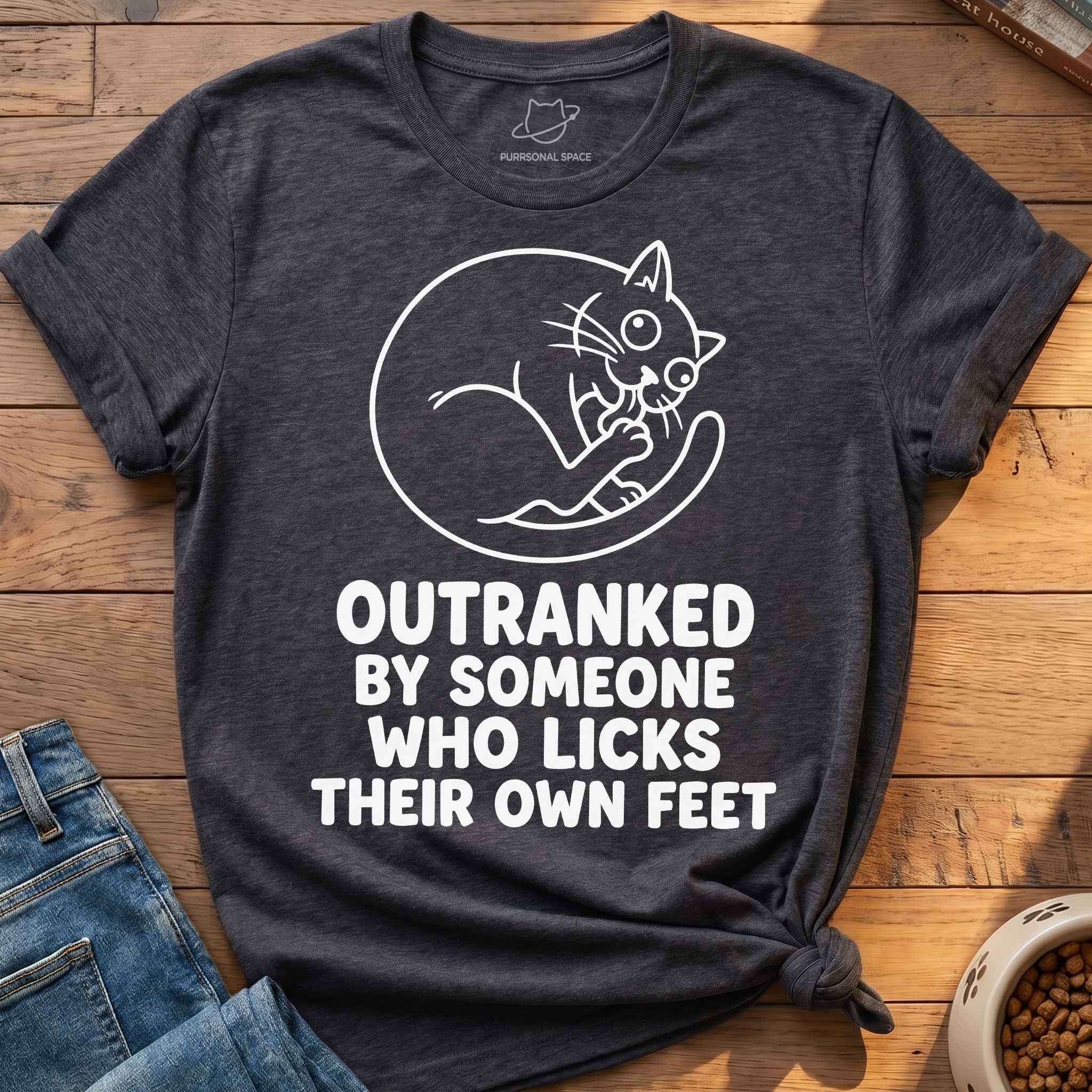 Licks Their Own Feet T-Shirt