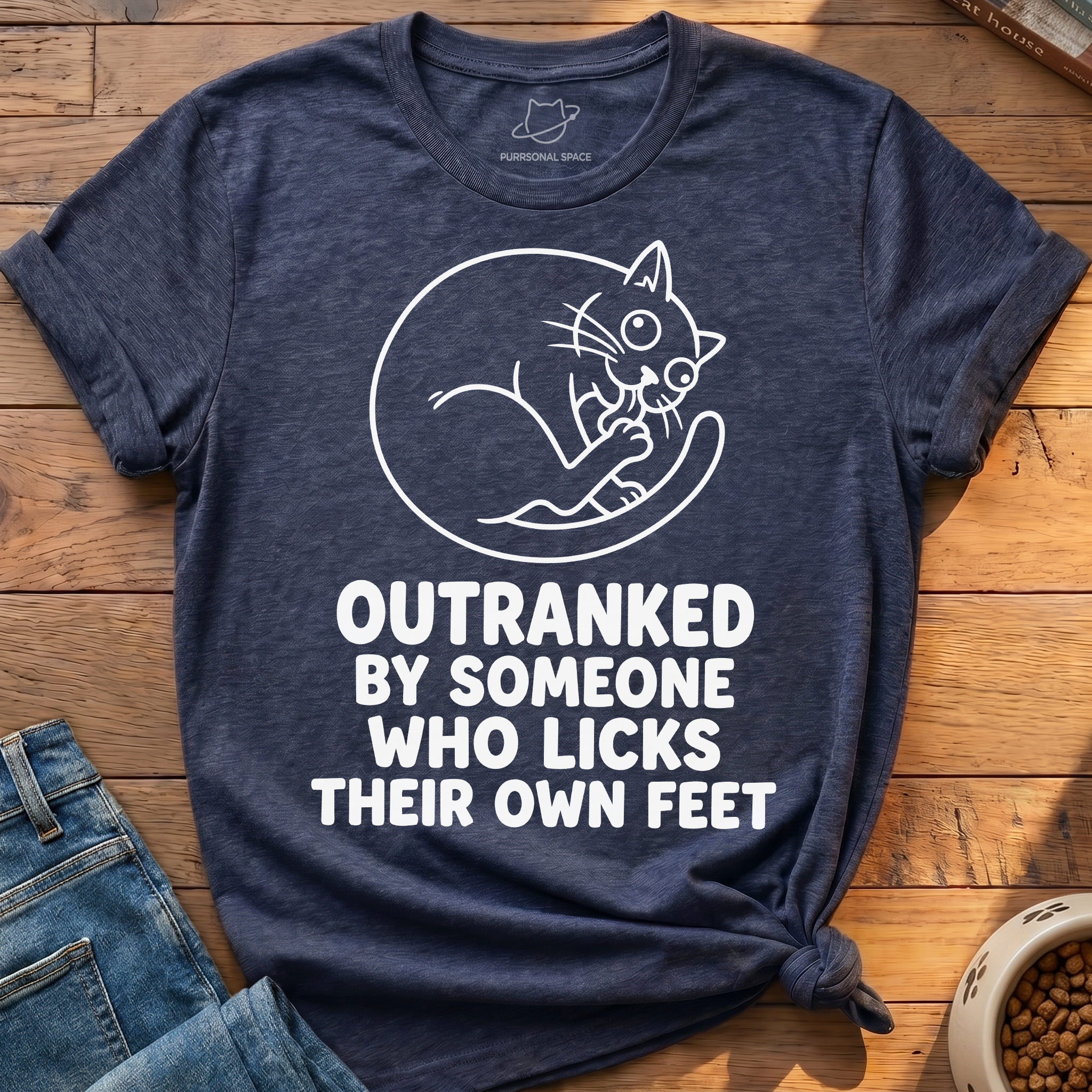 Licks Their Own Feet T-Shirt