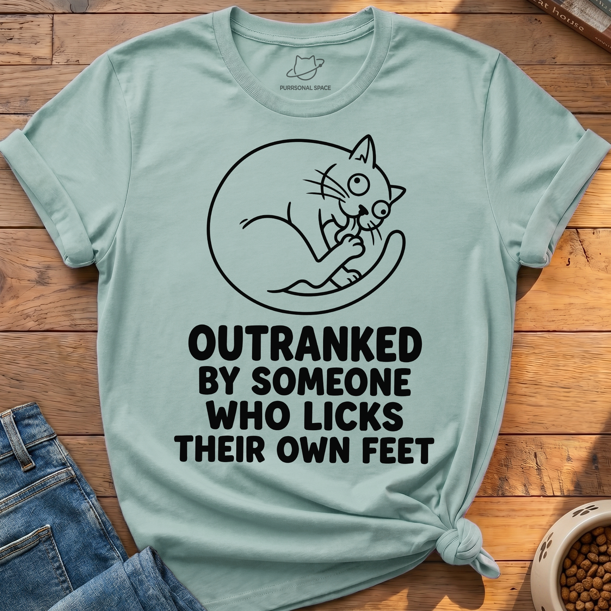 Licks Their Own Feet T-Shirt