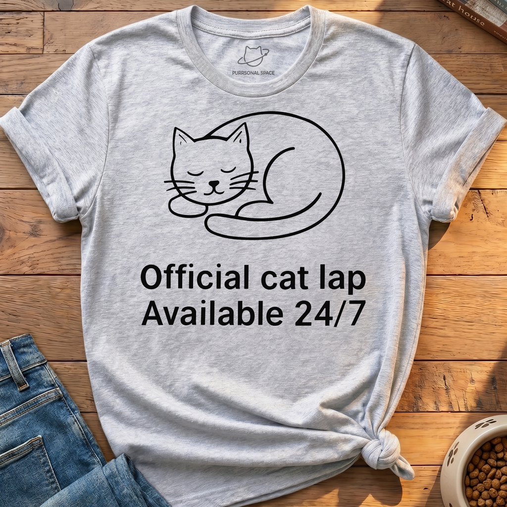 Official Cat Lap T-Shirt
