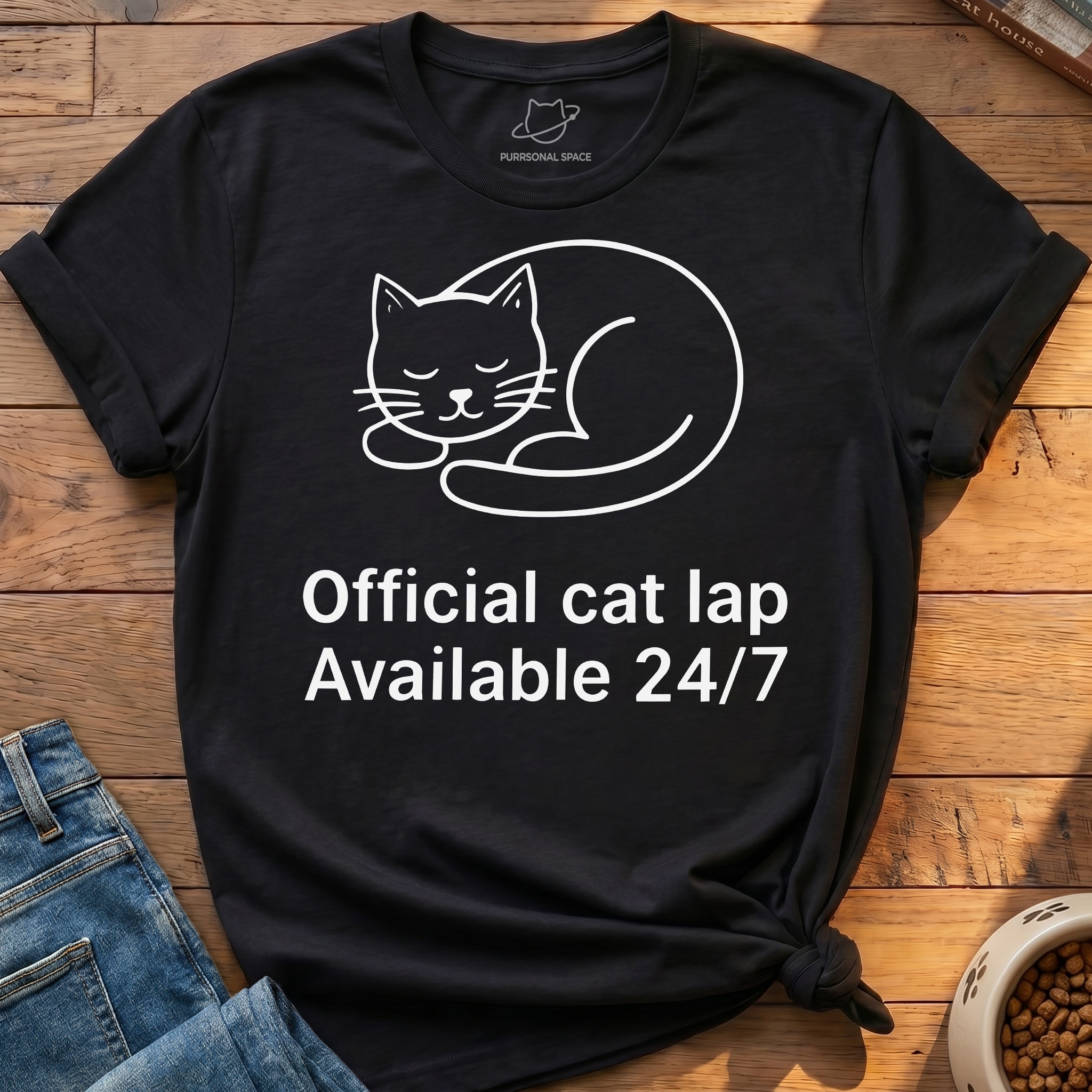 Official Cat Lap T-Shirt