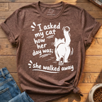 Cat Walked Away T-Shirt