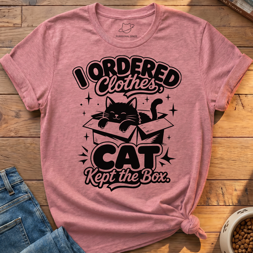Cat Kept Box T-Shirt