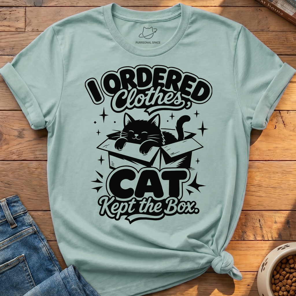 Cat Kept Box T-Shirt