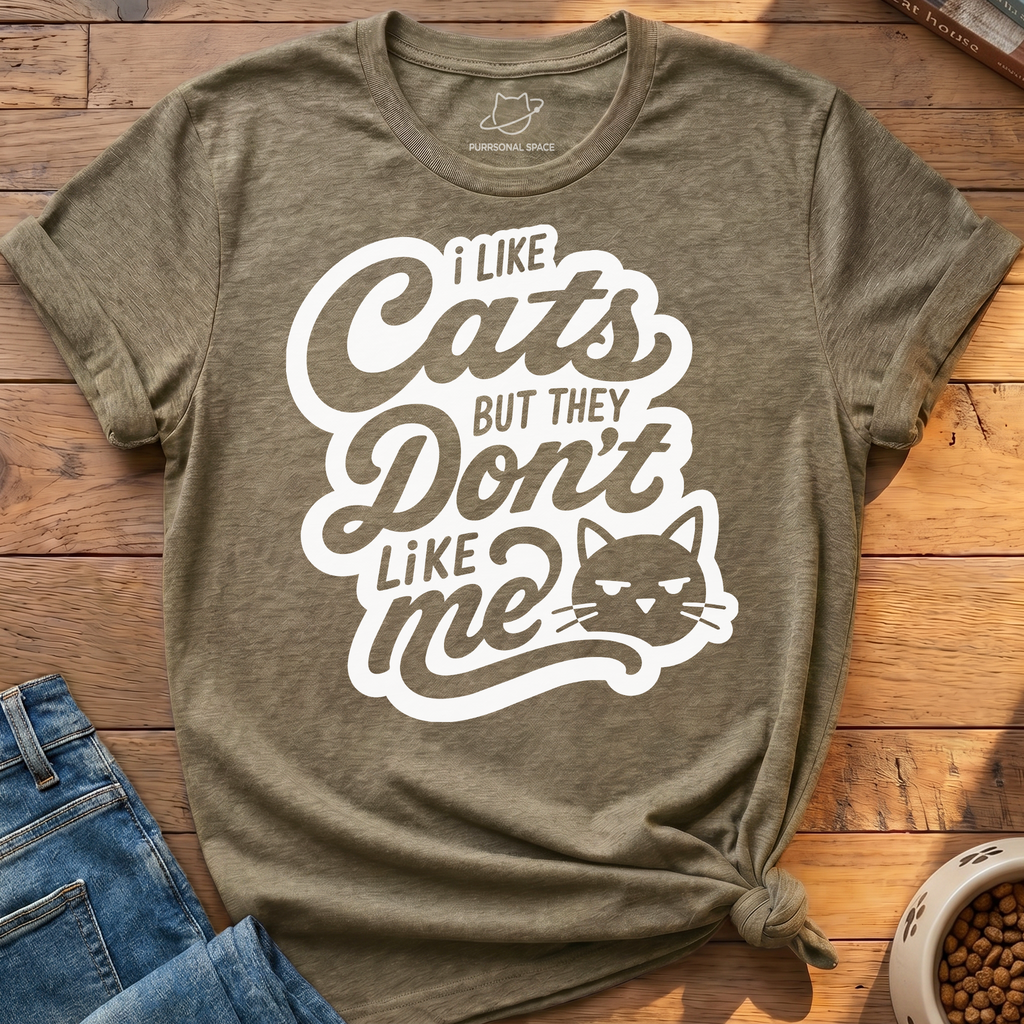 Cats Don't Like Me T-Shirt
