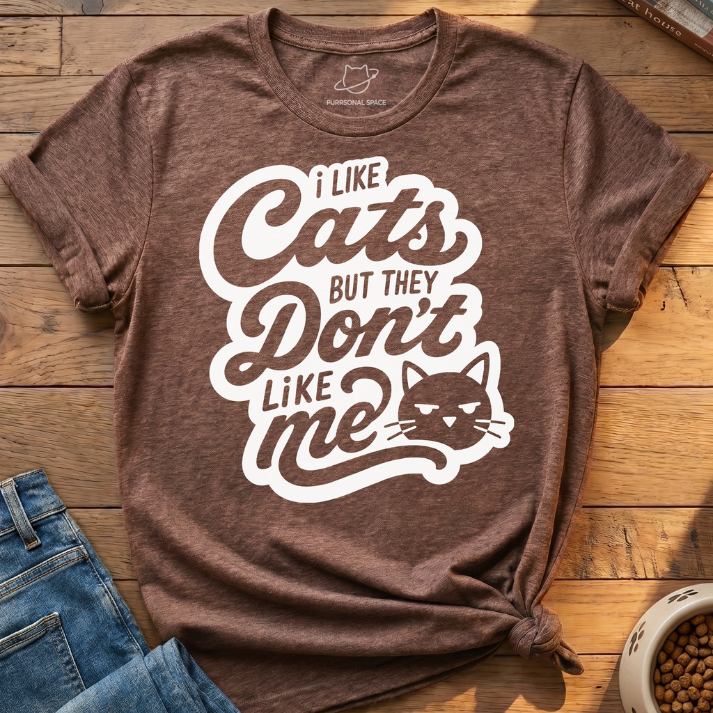 Cats Don't Like Me T-Shirt