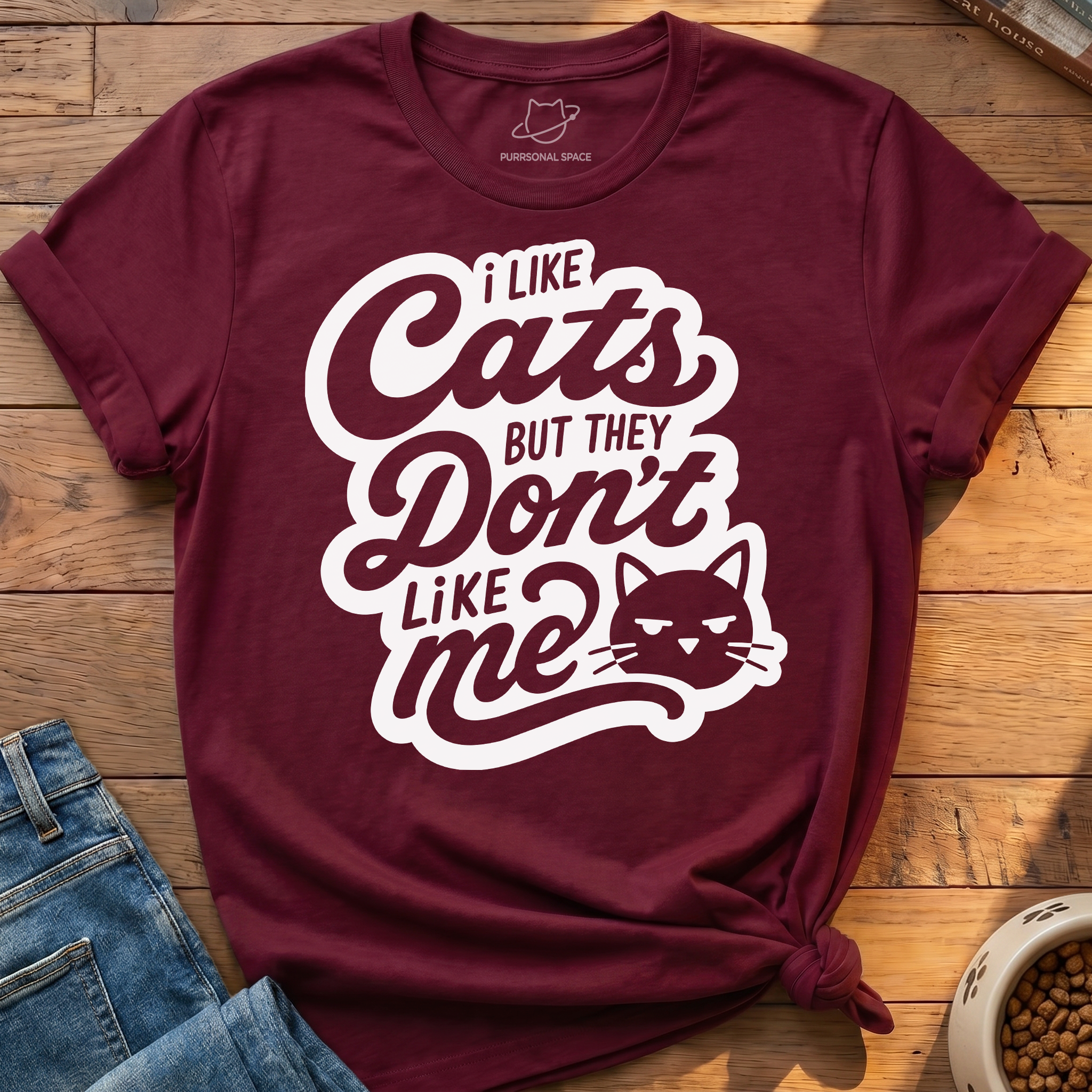 Cats Don't Like Me T-Shirt
