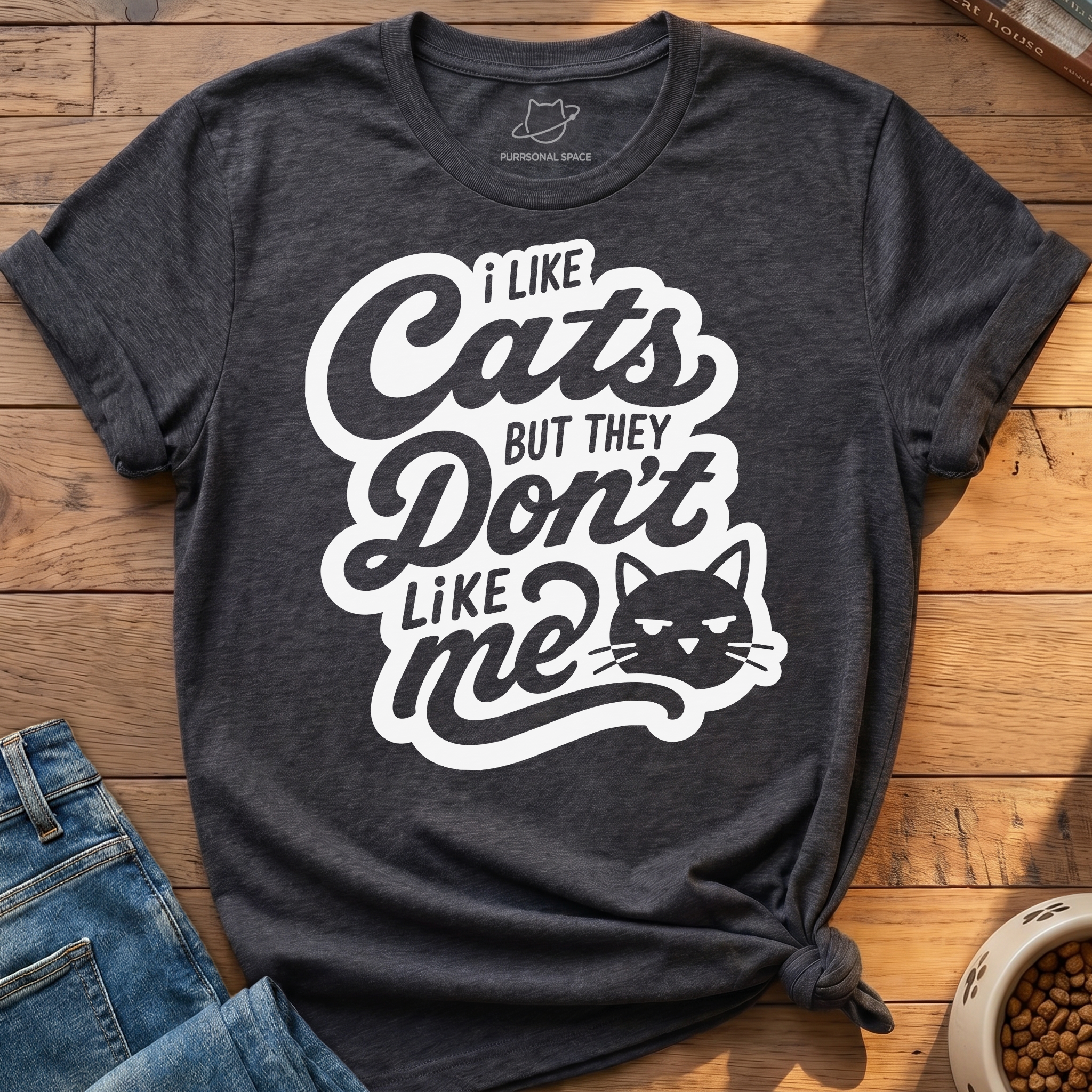 Cats Don't Like Me T-Shirt