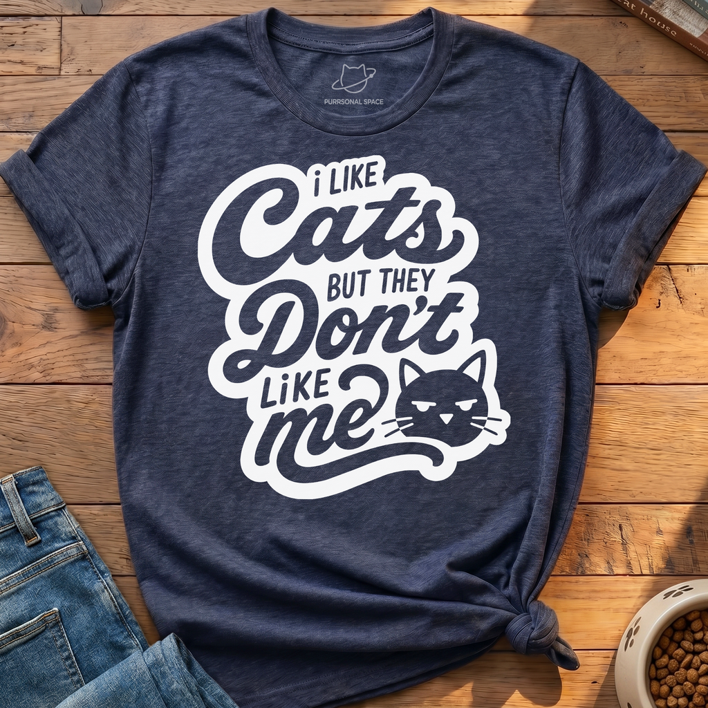 Cats Don't Like Me T-Shirt