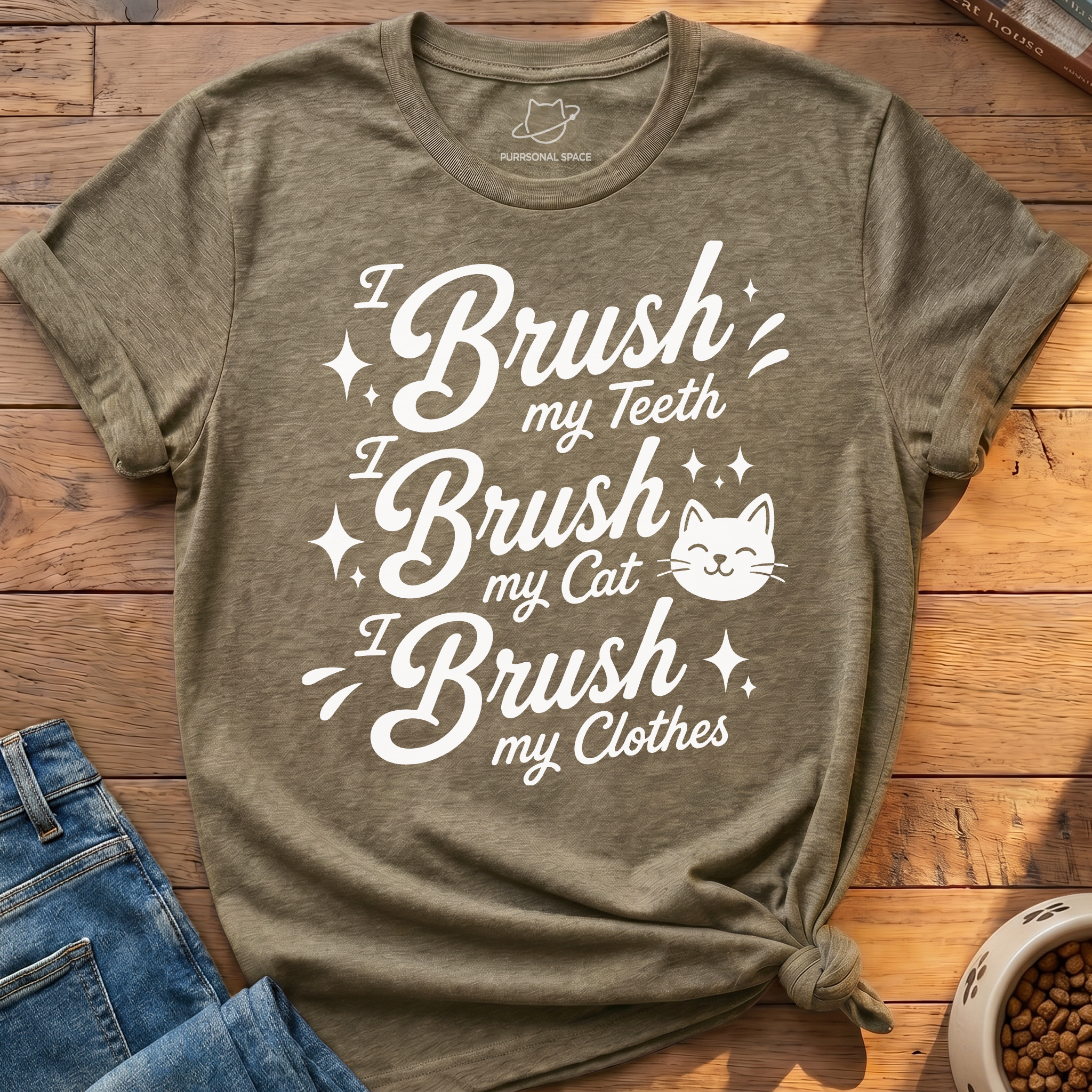Brush My Cat T-Shirt