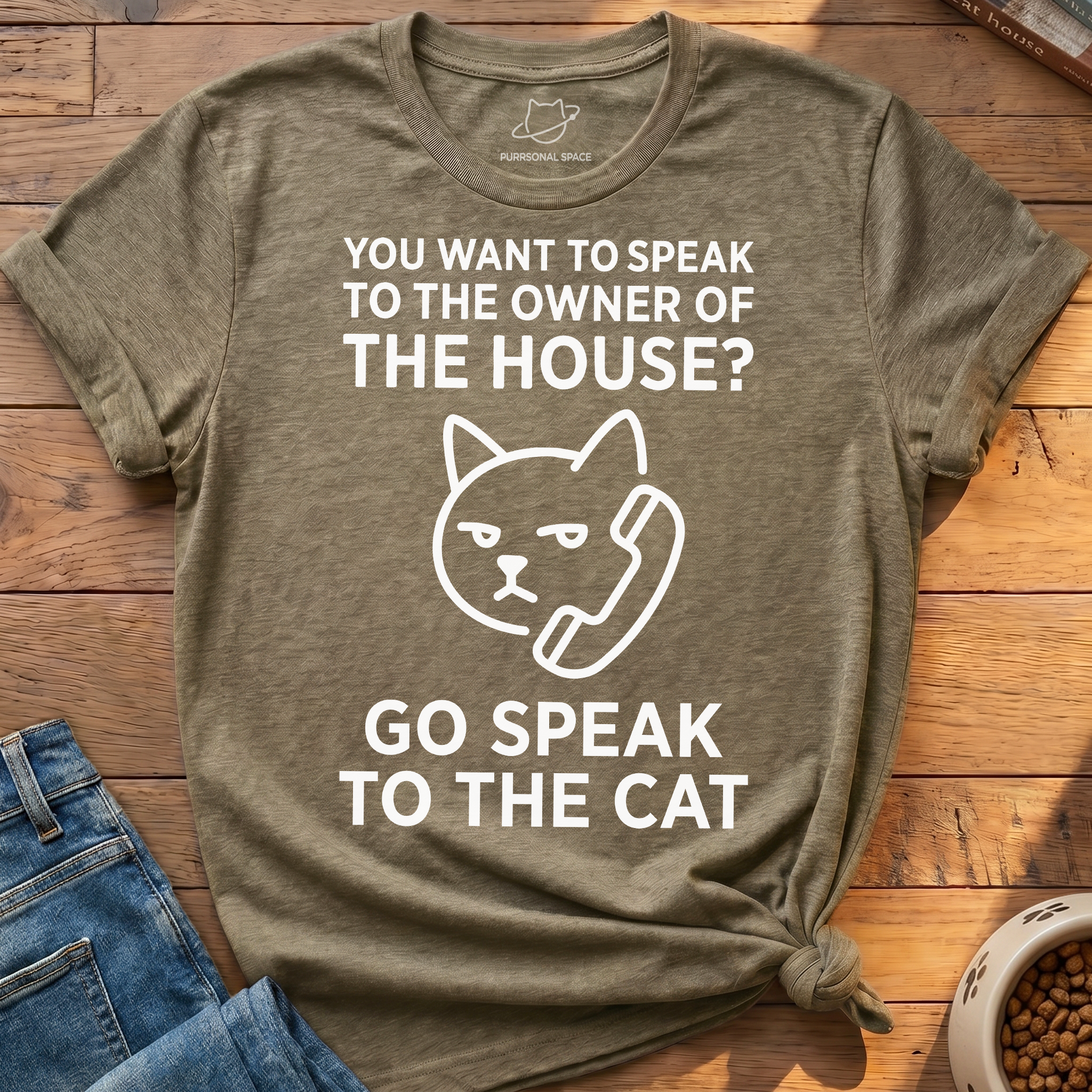 Go Speak To The Cat T-Shirt