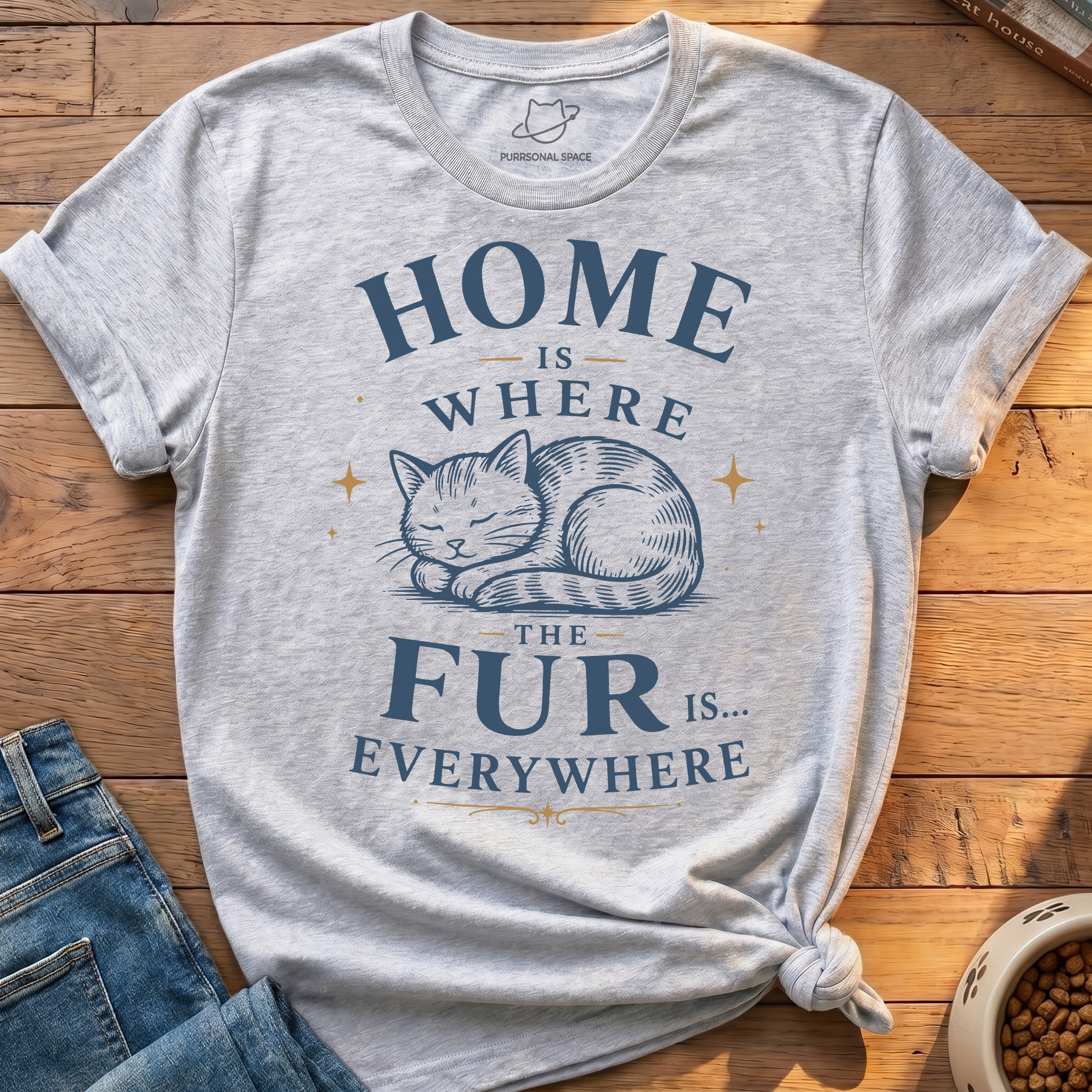 Home Fur Everywhere T-Shirt