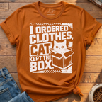 Cat Kept Box T-Shirt