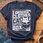 Cat Kept Box T-Shirt