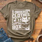 Cat Kept Box T-Shirt