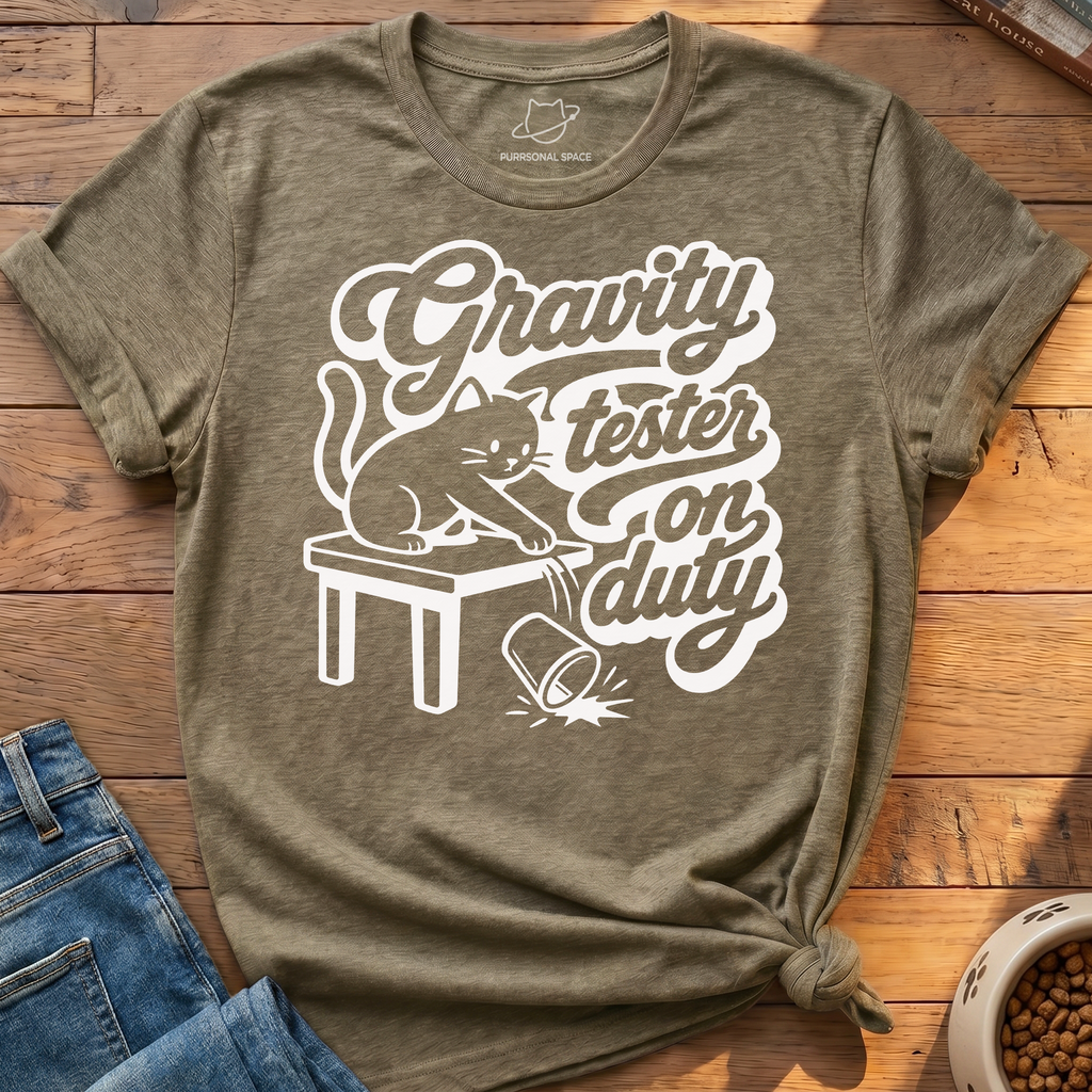 Gravity Tester On Duty T-Shirt