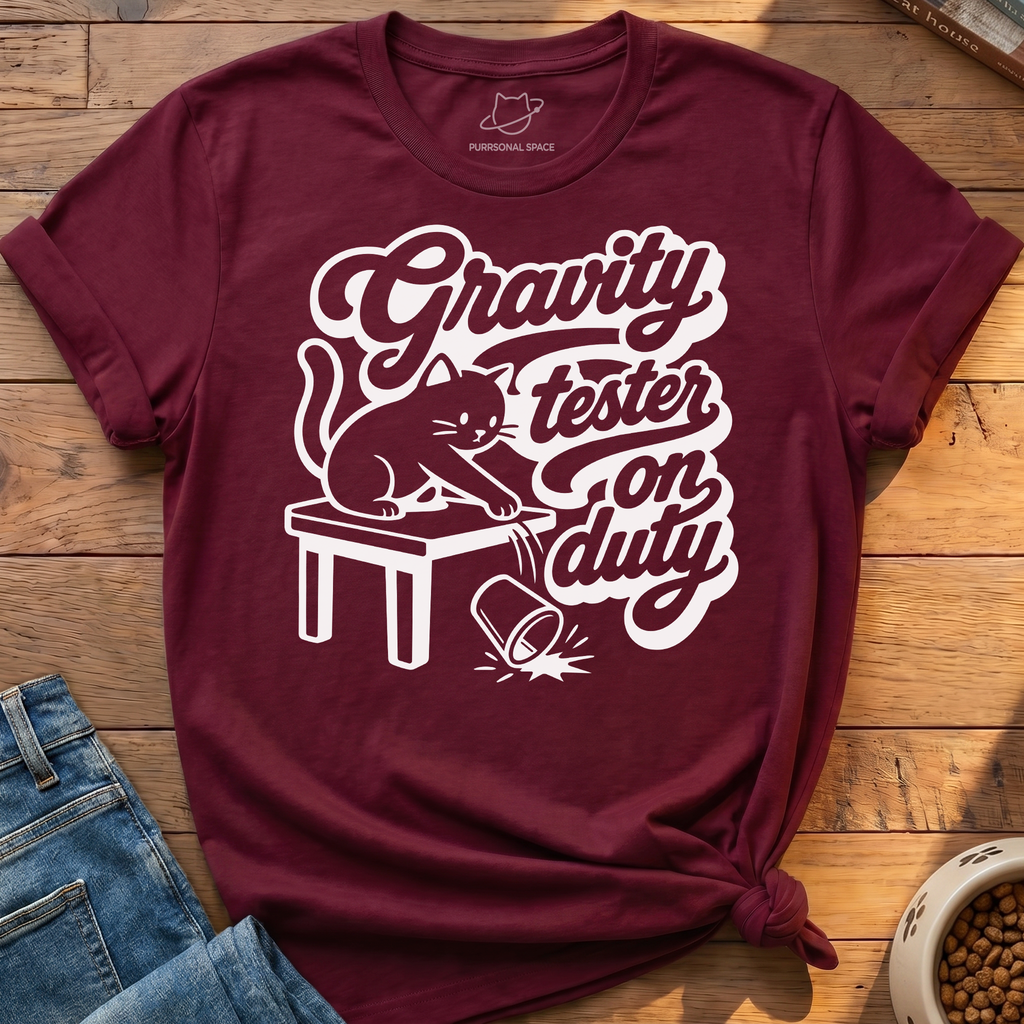 Gravity Tester On Duty T-Shirt