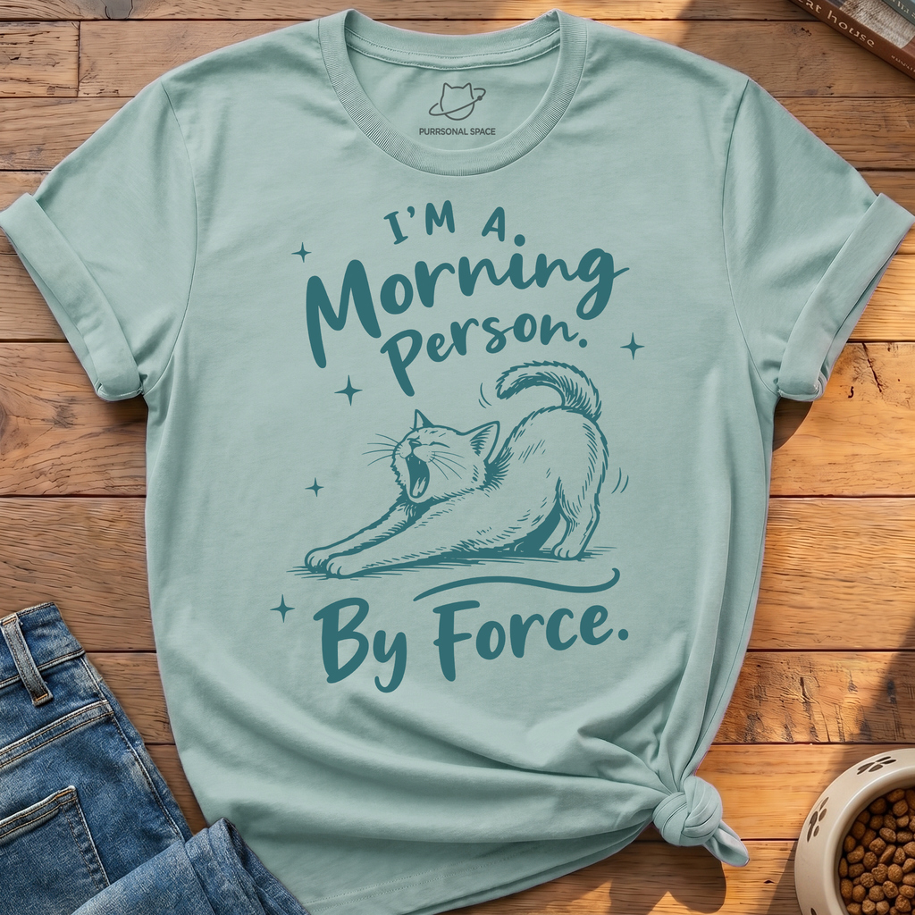 Morning Person By Force T-Shirt