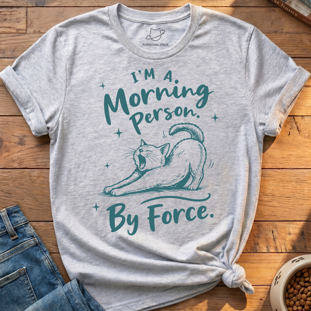 Morning Person By Force T-Shirt