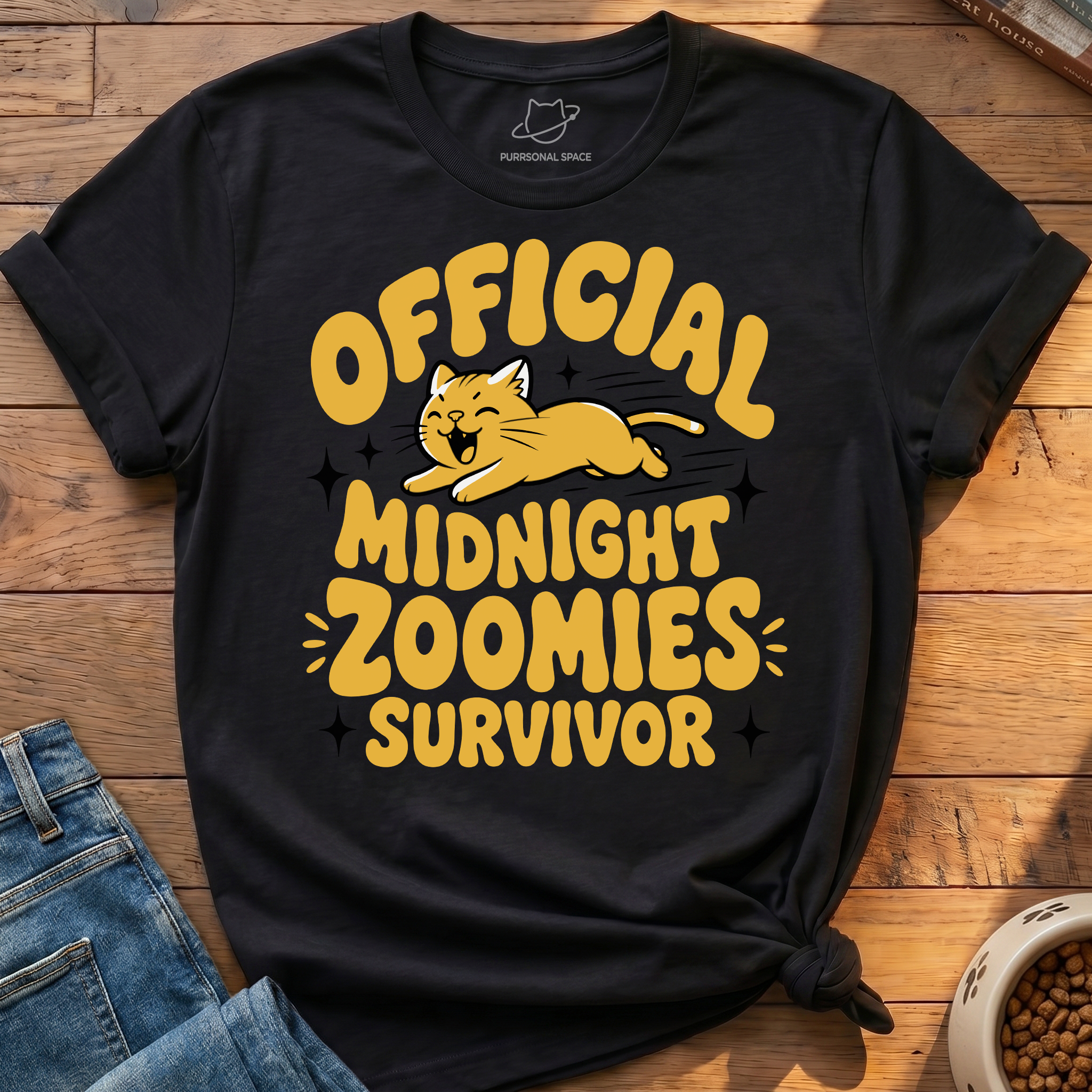 Midnight Zoomies Survivor T-Shirt