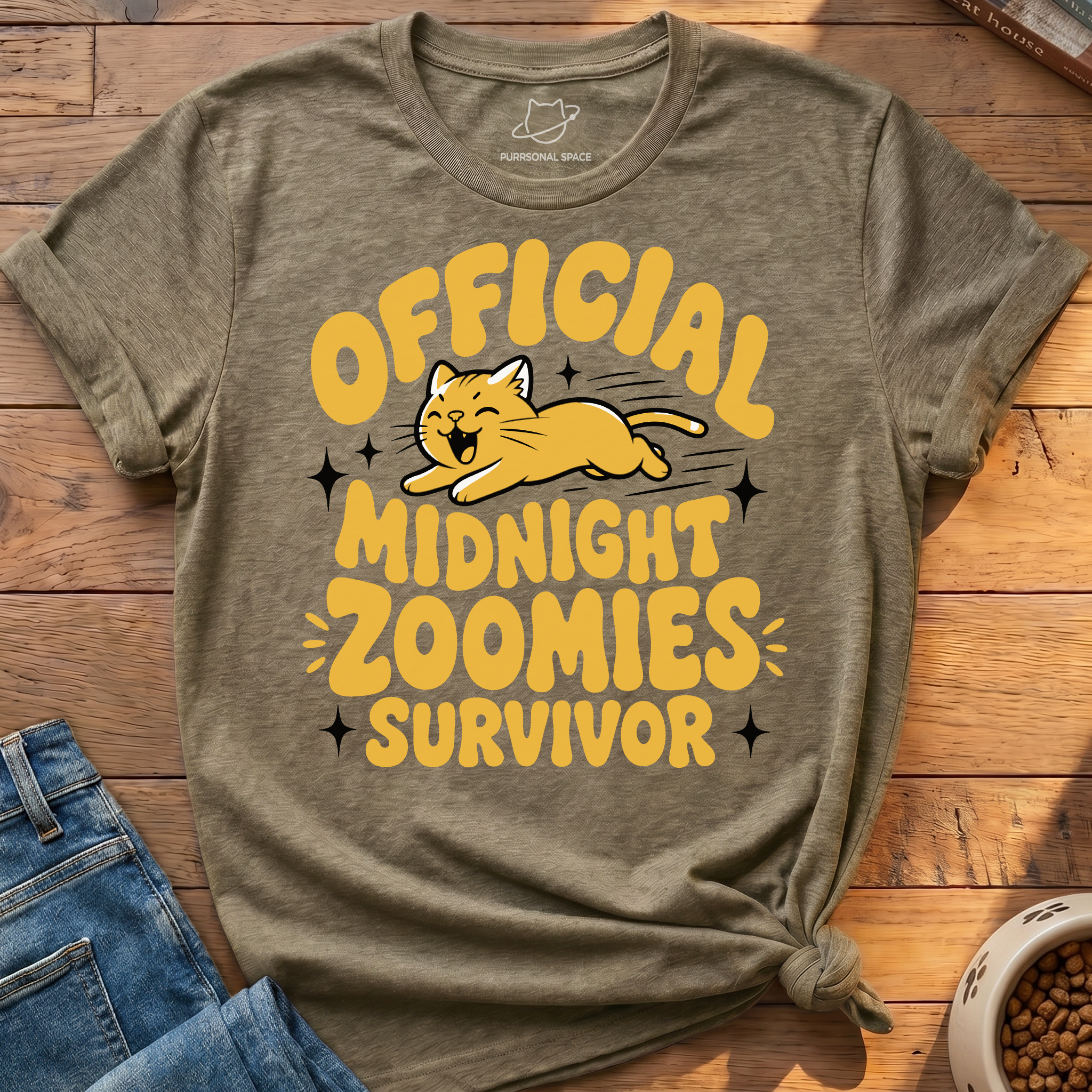 Midnight Zoomies Survivor T-Shirt