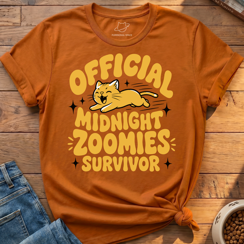 Midnight Zoomies Survivor T-Shirt